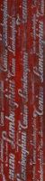 Piastrella Lamborghini rossa firma