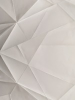 Carta da parati colore bianco effetto piegato stropiccio